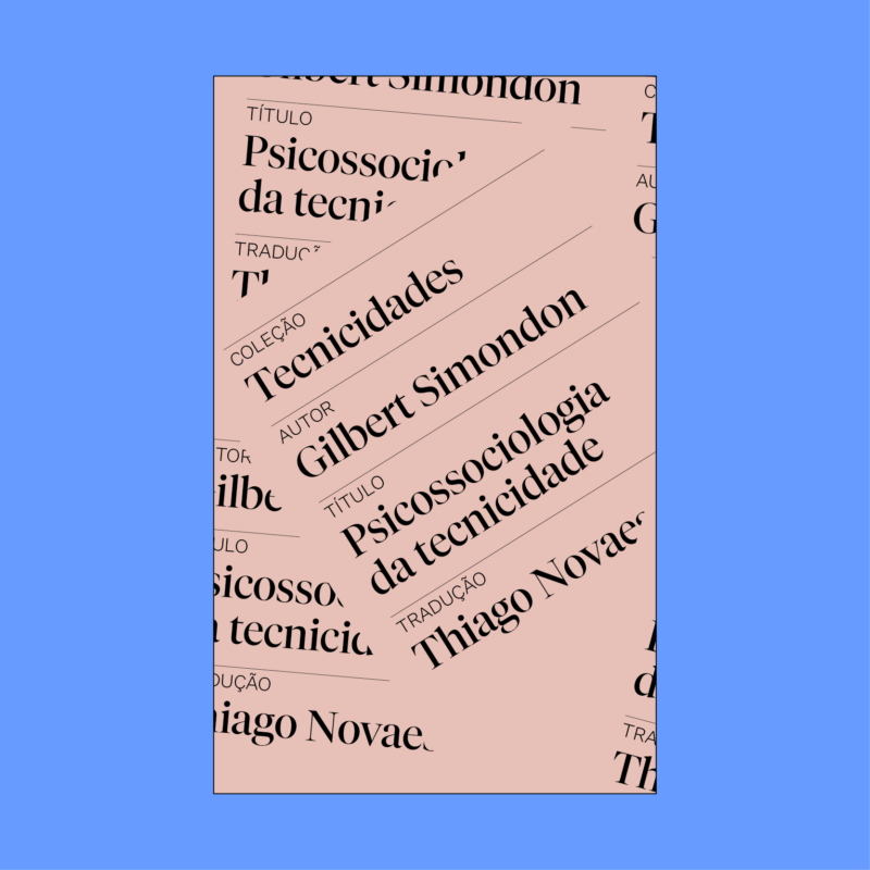 Psicossociologia da Tecnicidade